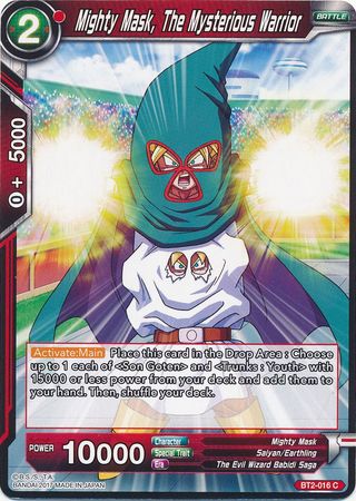 Mighty Mask, The Mysterious Warrior BT2-016 C